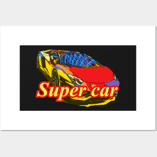 Supercar Posters and Art